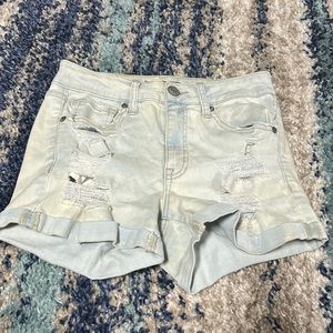 Jean shorts light wash